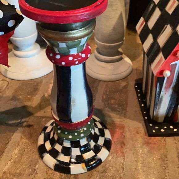 Designer Inspired Whimsical Candle Holder - Picture 2 of 4